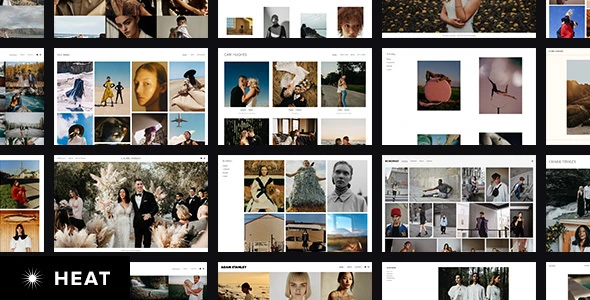 Heat – Responsive Photography WordPress Theme